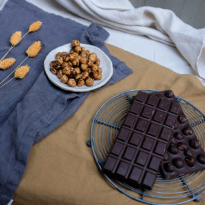 Tablette noisettes caramélisées