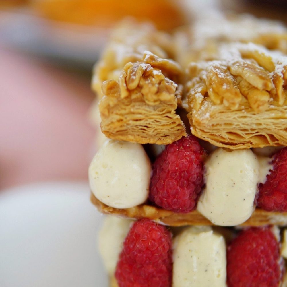 Millefeuille Framboises & Vanille
